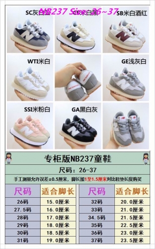 New Balance 237 Kids Shoes 1009 Child