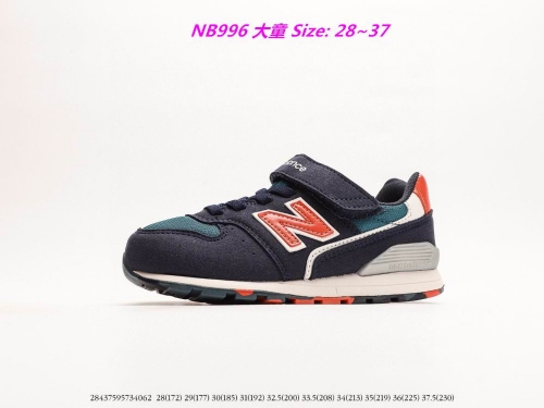 New Balance 996 Kids Shoes 1016 Child