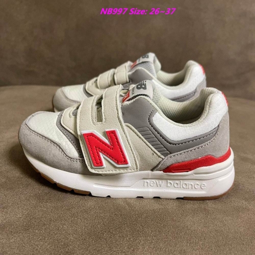 New Balance 997 Kids Shoes 1007 Child