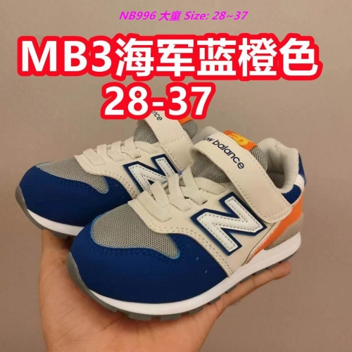 New Balance 996 Kids Shoes 1079 Child