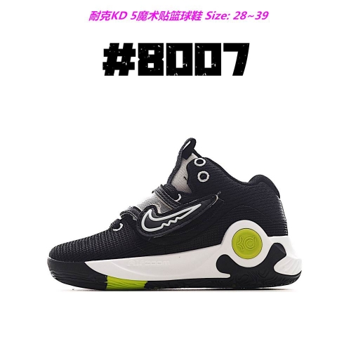 NIKE Kevin Durant 5 Kids Shoes 1003 Child