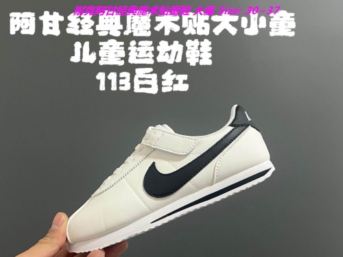 NIKE Cortez Kids Shoes 1018 Child