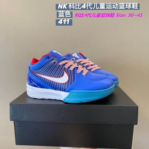 NIKE Kobe 4 Kids Shoes 1005 Child