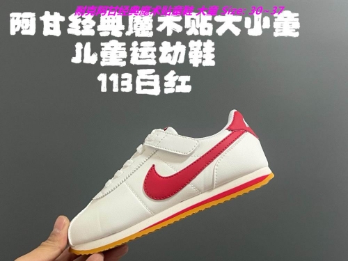 NIKE Cortez Kids Shoes 1019 Child