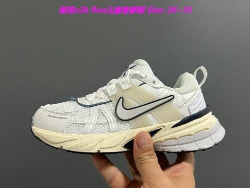 NIKE V2K Run Sneakers Kids Shoes 1030 Child