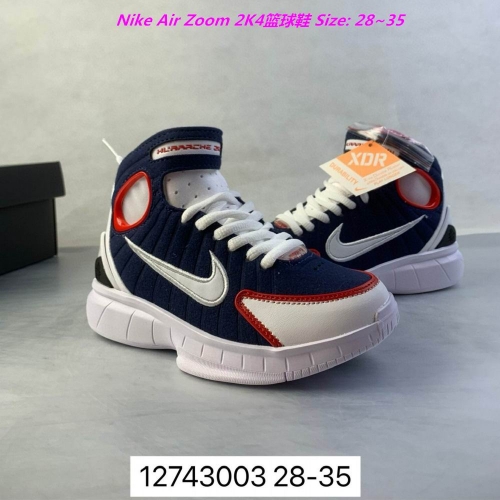 NIKE Air Zoom2K4 Kids Shoes 1018 Child