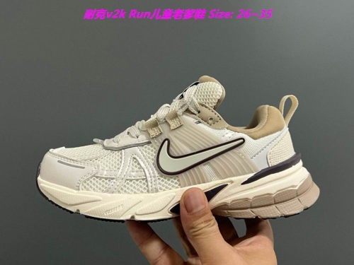 NIKE V2K Run Sneakers Kids Shoes 1029 Child