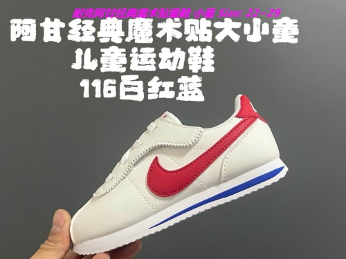 NIKE Cortez Kids Shoes 1001 Child