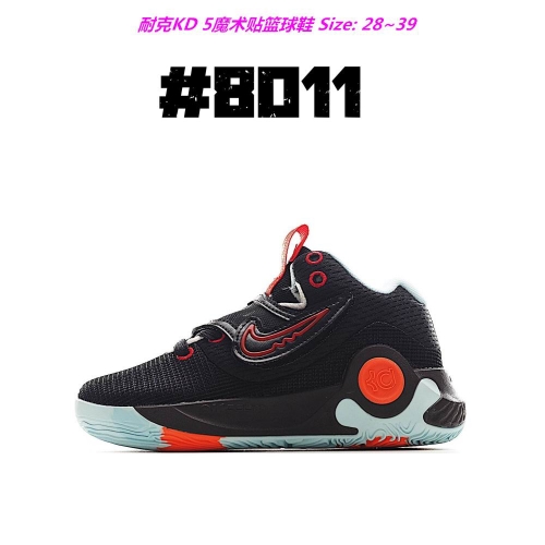 NIKE Kevin Durant 5 Kids Shoes 1008 Child