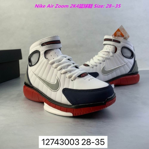 NIKE Air Zoom2K4 Kids Shoes 1017 Child