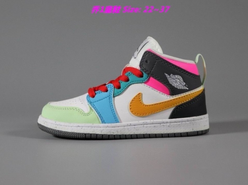 Air Jordan 1 Kids Shoes 1095 Child