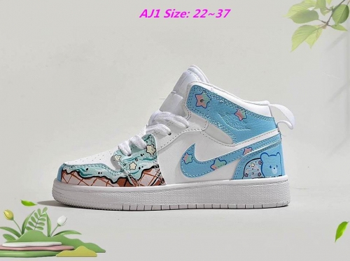 Air Jordan 1 Kids Shoes 1142 Child