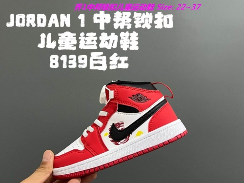 Air Jordan 1 Kids Shoes 1236 Child