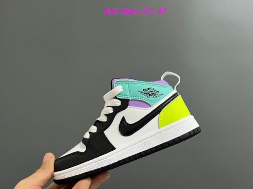 Air Jordan 1 Kids Shoes 1152 Child