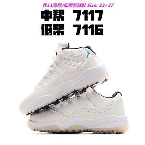 Air Jordan 11 Kids Shoes 1021 Child