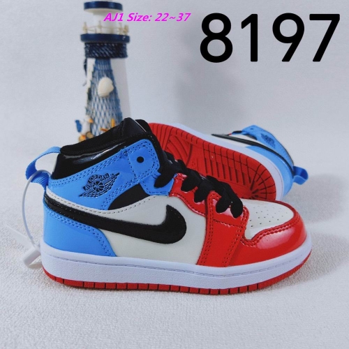 Air Jordan 1 Kids Shoes 1113 Child