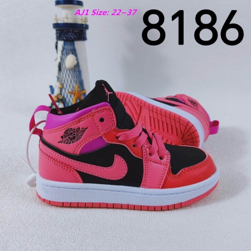 Air Jordan 1 Kids Shoes 1118 Child