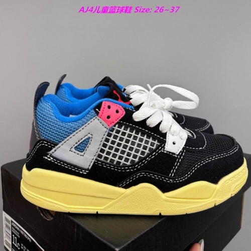 Air Jordan 4 Kids Shoes 1086 Child