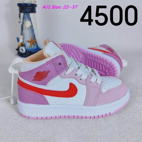 Air Jordan 1 Kids Shoes 1112 Child