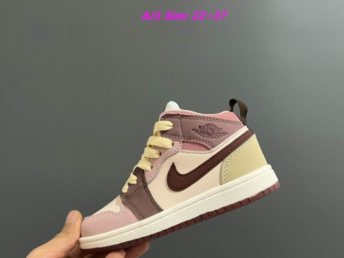 Air Jordan 1 Kids Shoes 1189 Child