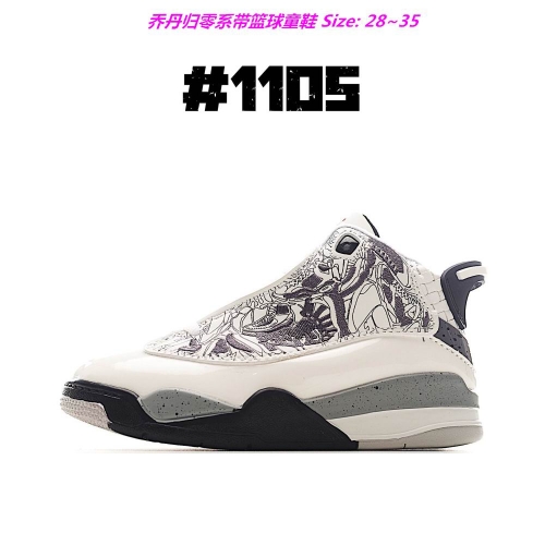 Air Jordan Dub Zero Kids Shoes 1005 Child