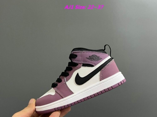 Air Jordan 1 Kids Shoes 1193 Child