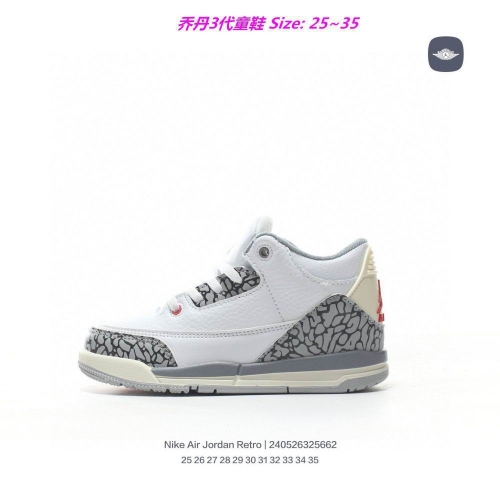 Air Jordan 3 Kids Shoes 1012 Child