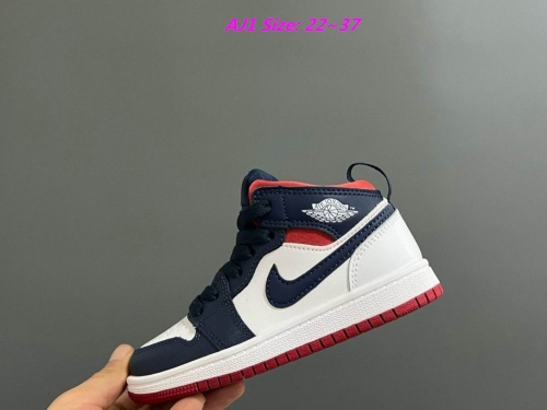 Air Jordan 1 Kids Shoes 1188 Child