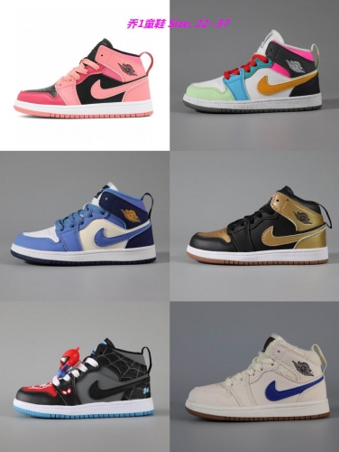 Air Jordan 1 Kids Shoes 1100 Child