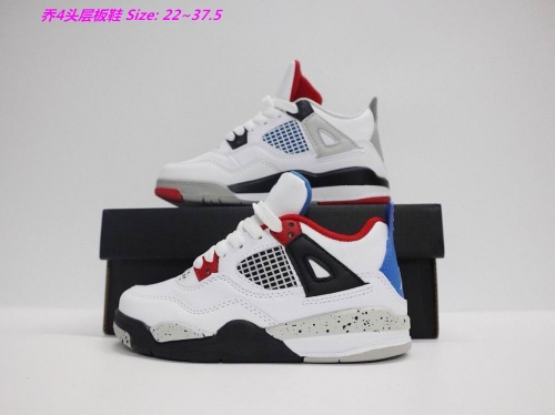 Air Jordan 4 Kids Shoes 1014 Child