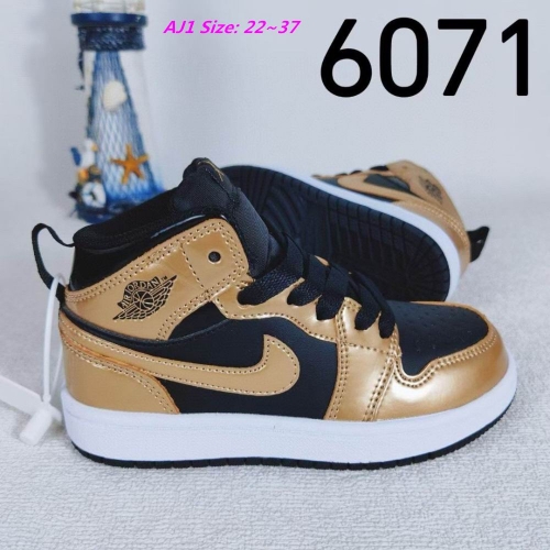 Air Jordan 1 Kids Shoes 1115 Child