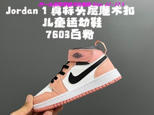 Air Jordan 1 Kids Shoes 1068 Child