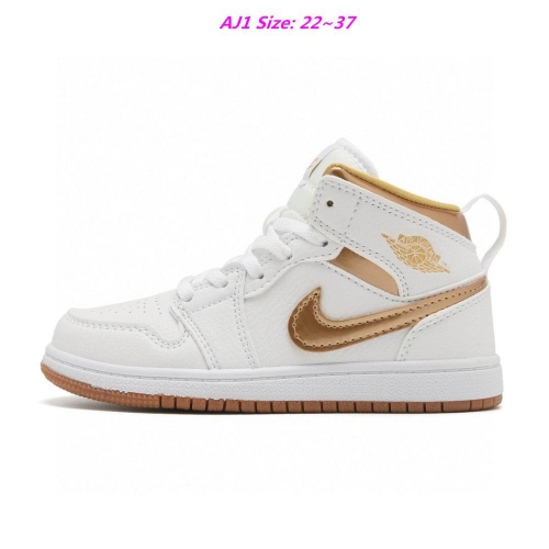 Air Jordan 1 Kids Shoes 1134 Child