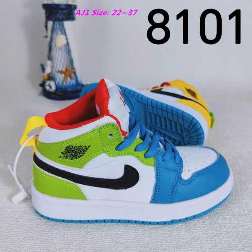 Air Jordan 1 Kids Shoes 1116 Child