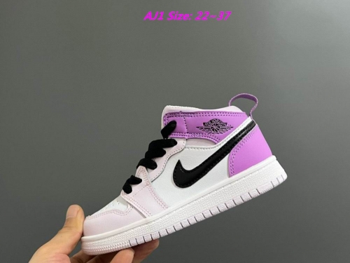 Air Jordan 1 Kids Shoes 1163 Child