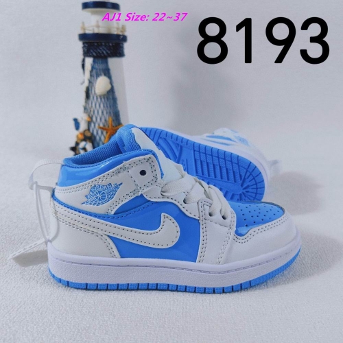 Air Jordan 1 Kids Shoes 1114 Child