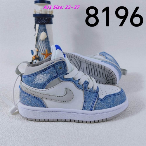 Air Jordan 1 Kids Shoes 1119 Child