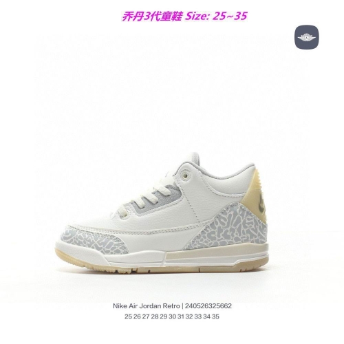 Air Jordan 3 Kids Shoes 1009 Child