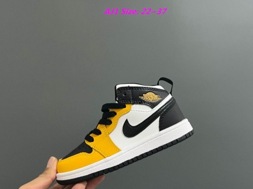 Air Jordan 1 Kids Shoes 1200 Child