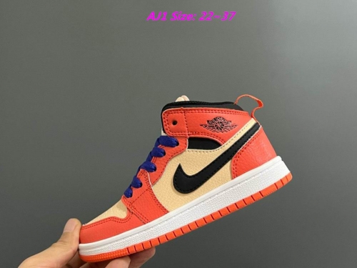 Air Jordan 1 Kids Shoes 1167 Child