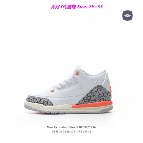 Air Jordan 3 Kids Shoes 1018 Child