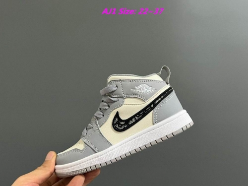 Air Jordan 1 Kids Shoes 1159 Child