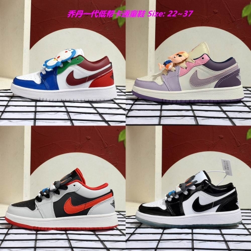 Air Jordan 1 Kids Shoes 1019 Child