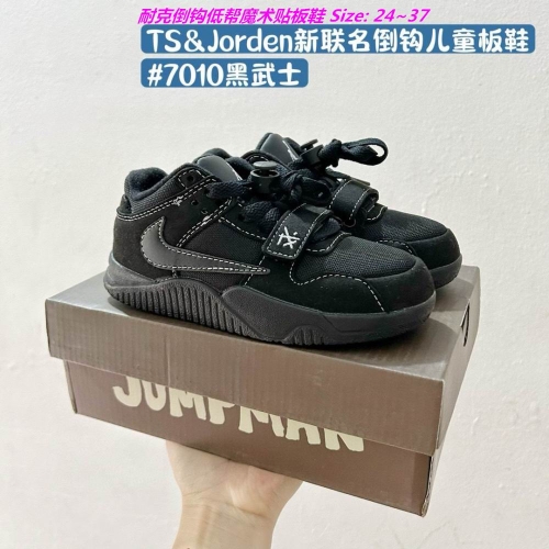 Travis Scott x Jordan Kids Shoes 1010 Child