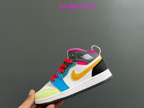 Air Jordan 1 Kids Shoes 1201 Child