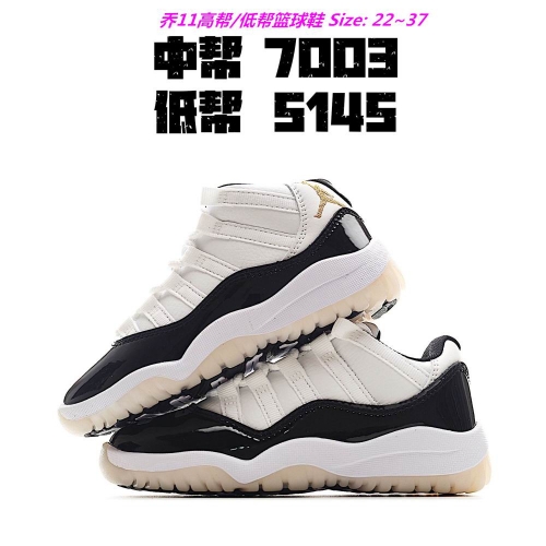 Air Jordan 11 Kids Shoes 1042 Child