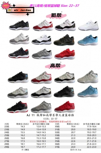 Air Jordan 11 Kids Shoes 1047 Child