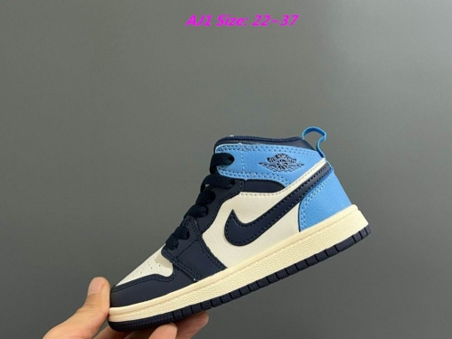 Air Jordan 1 Kids Shoes 1216 Child