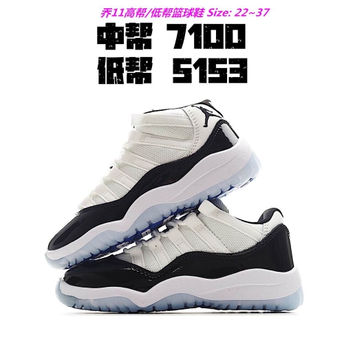 Air Jordan 11 Kids Shoes 1033 Child