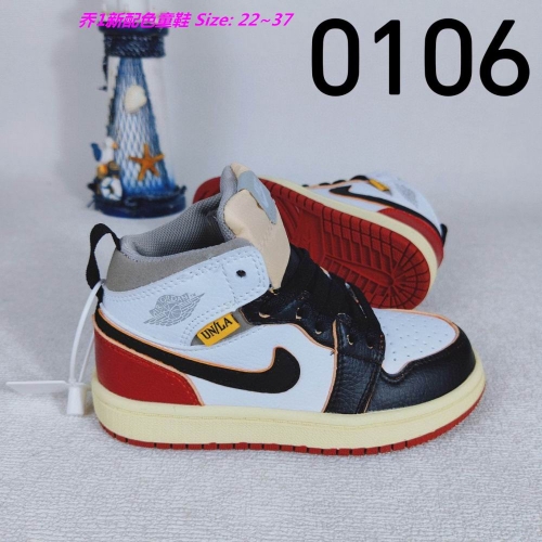 Air Jordan 1 Kids Shoes 1126 Child